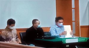 Ruang sidang di PN Jakbar