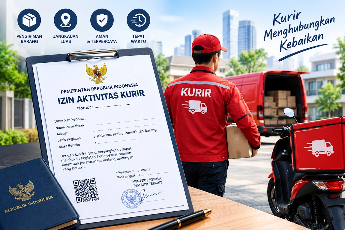 Read more about the article Prosedur Pendaftaran Izin Usaha Aktivitas Kurir Bagi Pelaku Usaha